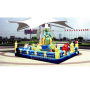 teletubbies inflatable amusement park